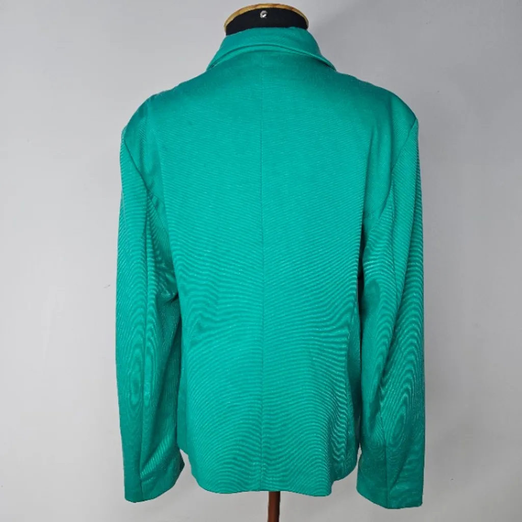 Blazer Moletinho Turquesa 46 | Alk Urban