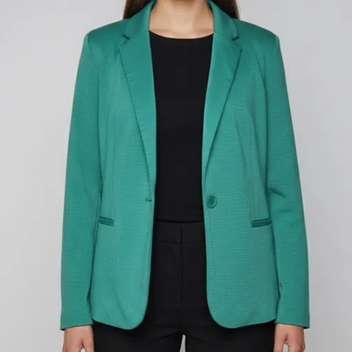 Blazer Moletinho Turquesa 46 | Alk Urban