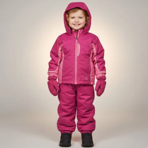 Conjunto Infantil Impermeável Neve Rosa 2 | Rei