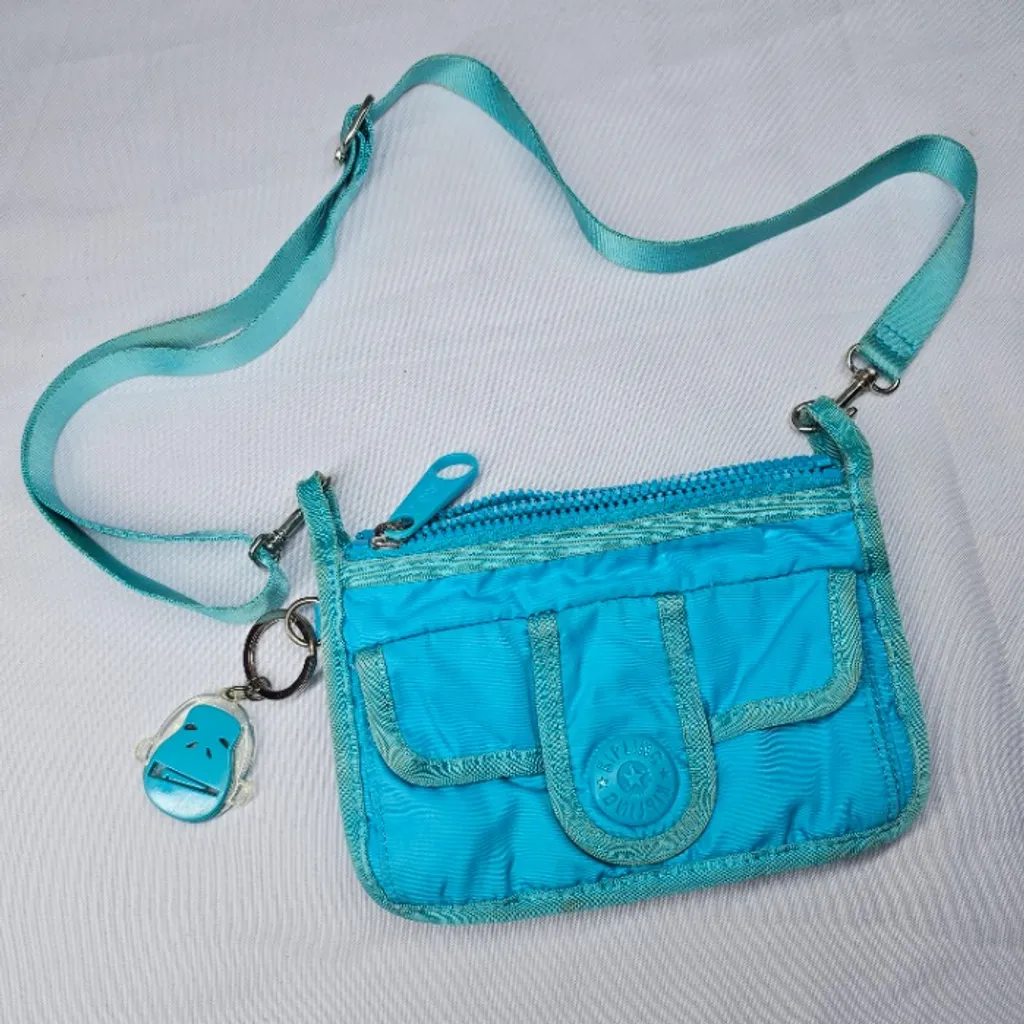Bolsa Tiracolo Kipling Azul