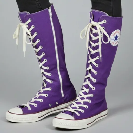 Tênis Cano Alto All Star Converse Roxo 36