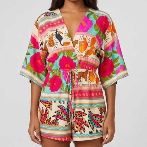 Macaquinho Tropical Tucanos M