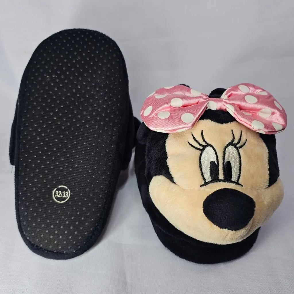 Pantufa Infantil Minnie Mouse Disney 32-33