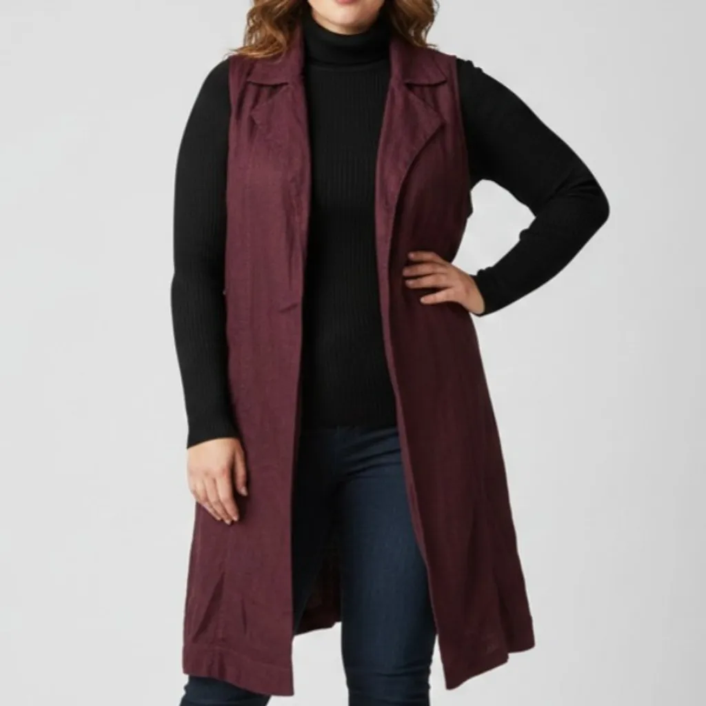 Colete Alfaiataria Linho Marsala GG | Arimath