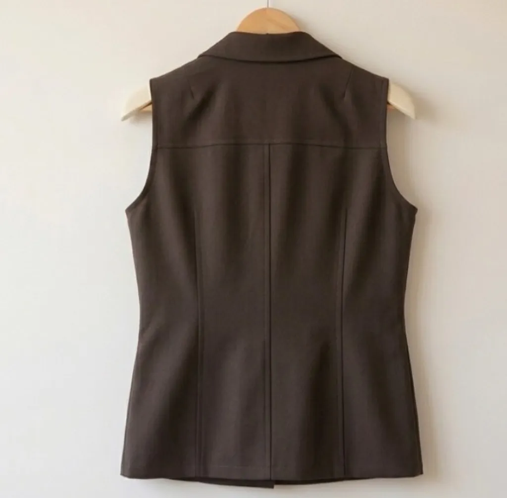 Colete Alfaiataria Vintagd CGC Marrom 40 | Fama