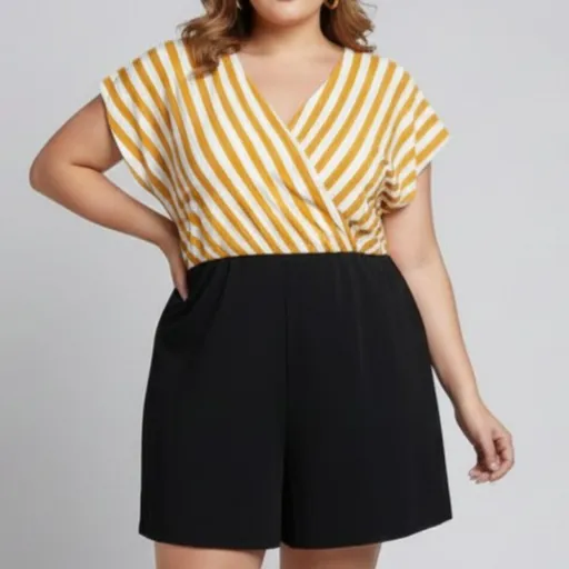 Macaquinho Leve Plussize 4XL 56 | Shein