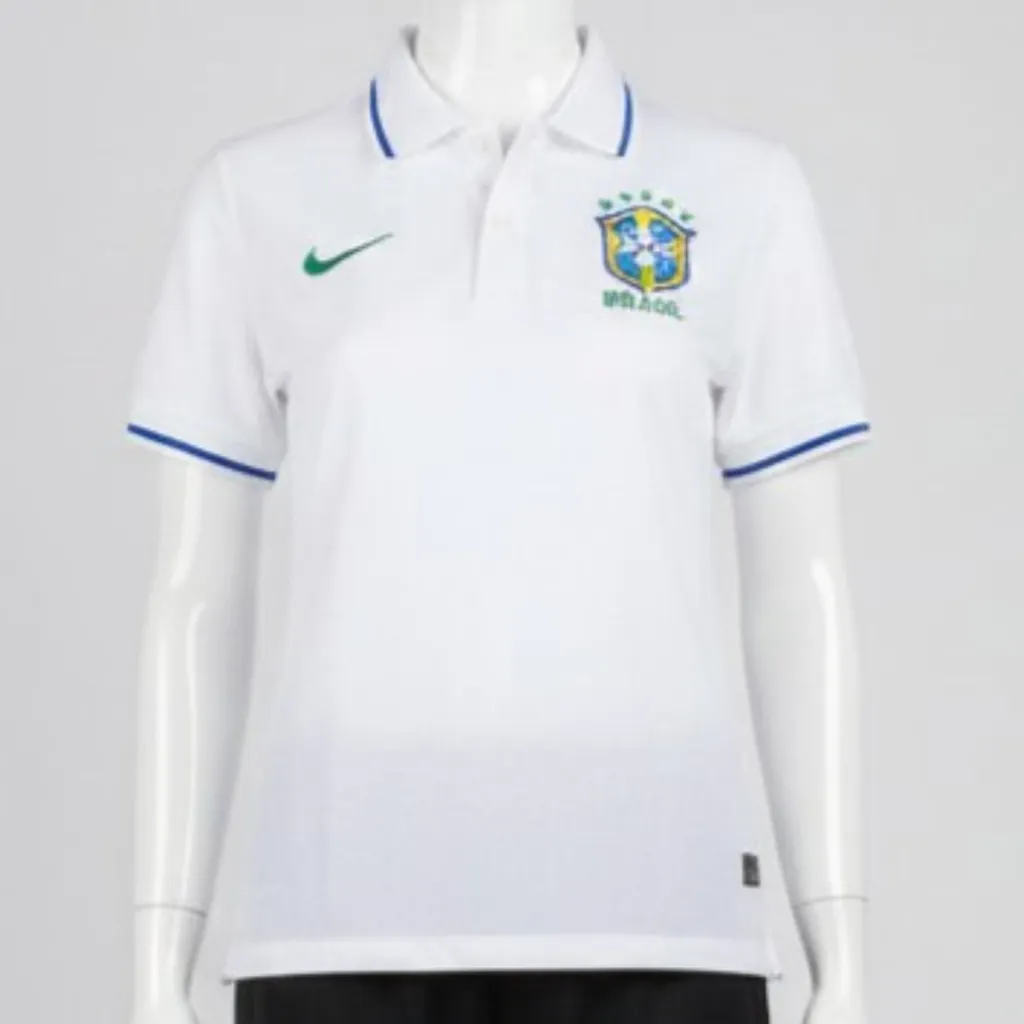 Camisa Polo Brasil Branca M