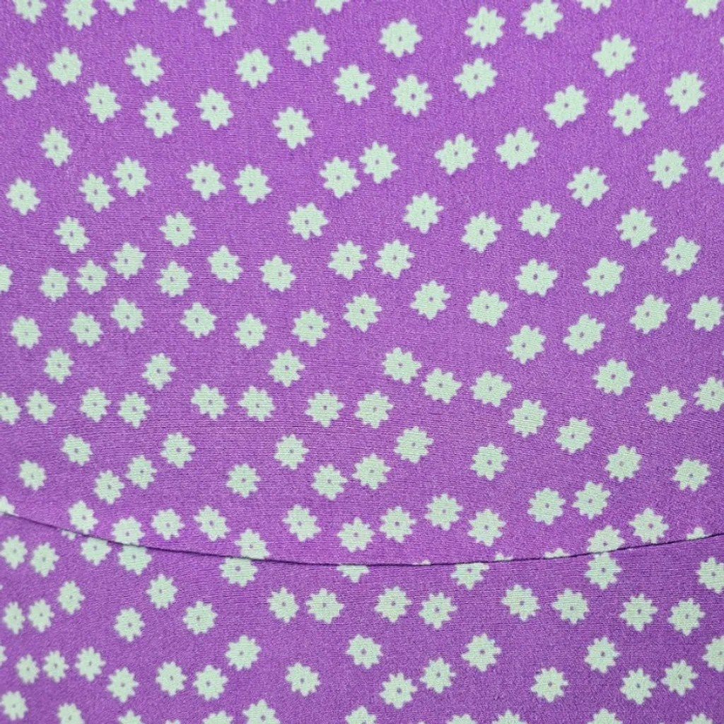 Vestido Delicado Floral Lilás G | Shein