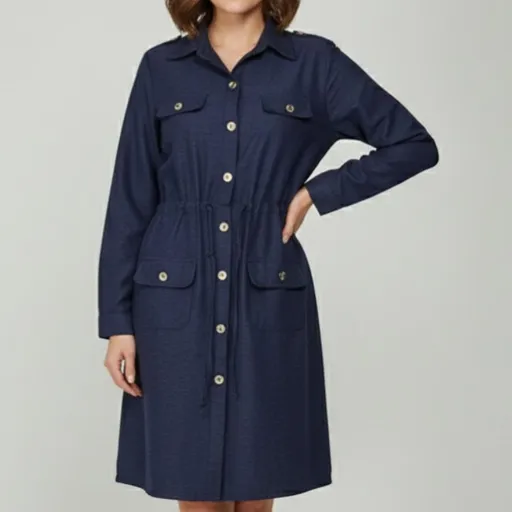 Vestido Evangélico Modesto Acinturado G | Yes Fashion