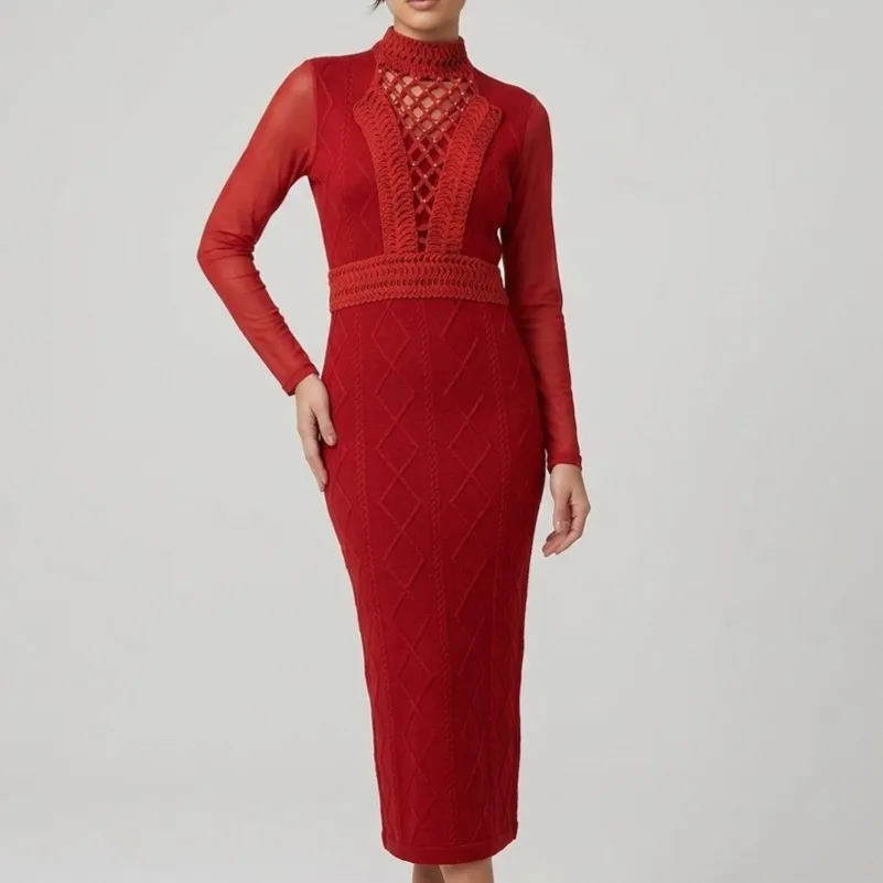 Vestido Evangélico Bordado Tule Terracota 40 | Dazul
