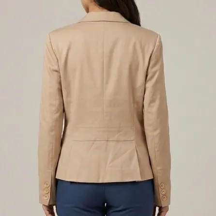 Blazer Alfaiataria Bege G For Why