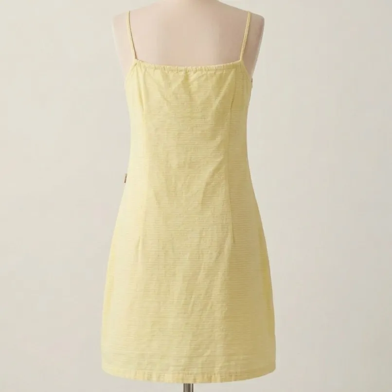 Vestido Surf Y2k Amarelo M OBG Girls