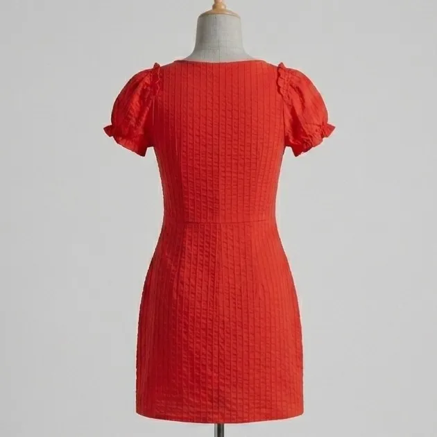 Vestido Ciganinha Romântico Vermelho M Shein
