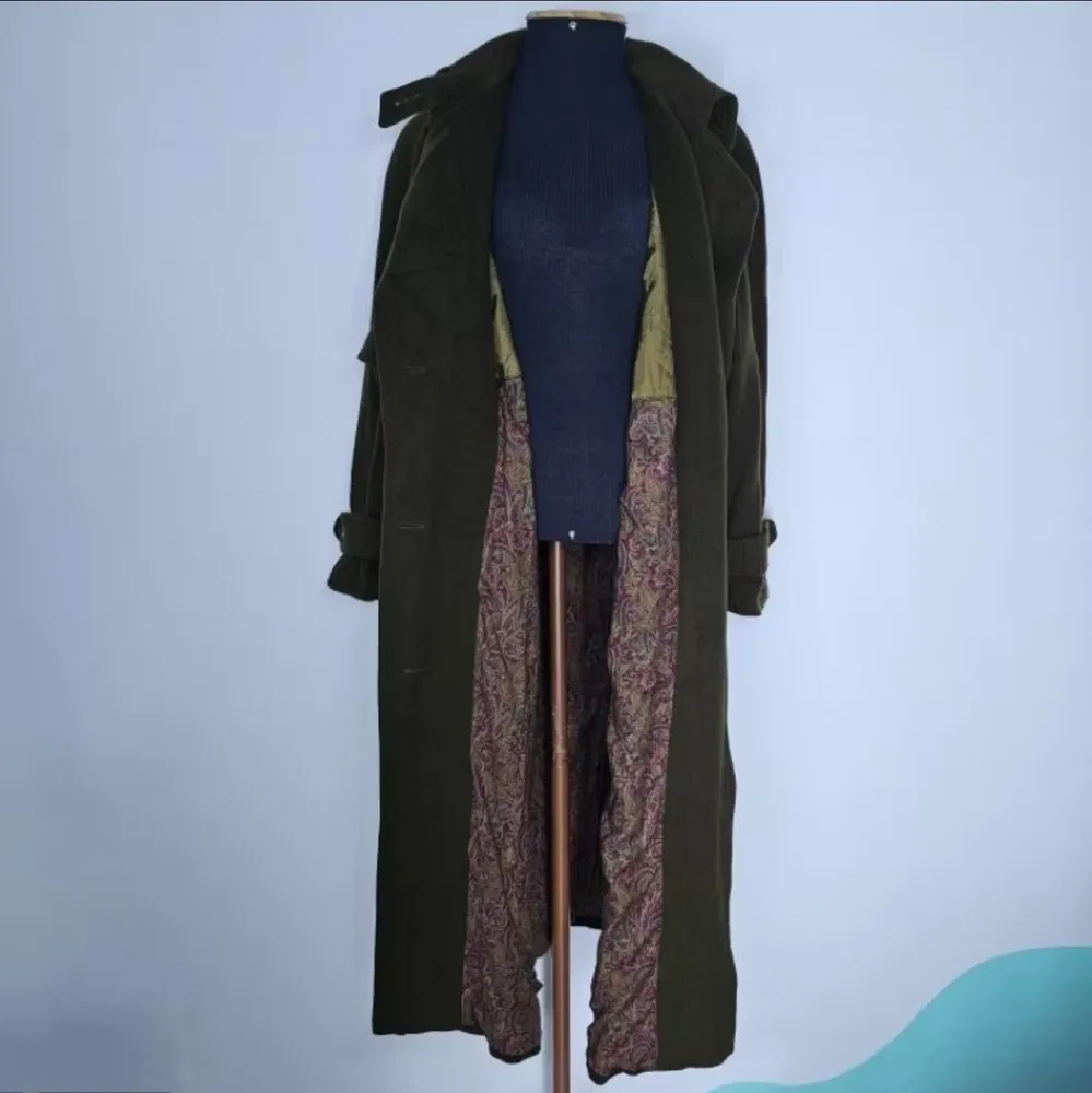 Casaco Trend Coat Lã Verde Austríaco 42 Schneider