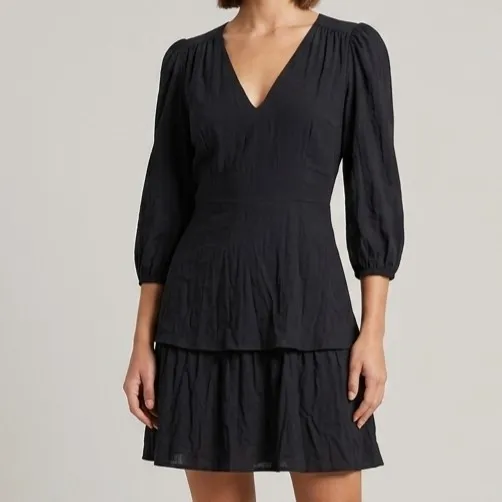 Vestido Elegante Preto 36 Miss B