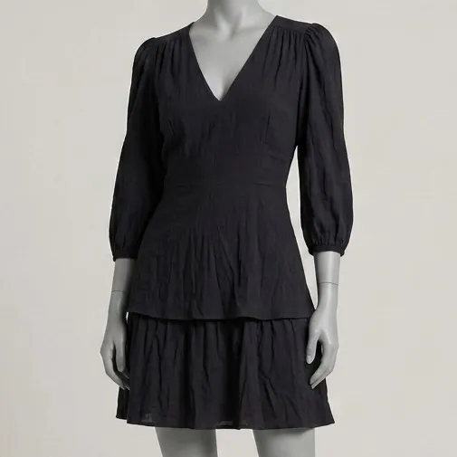 Vestido Elegante Preto 36 Miss B