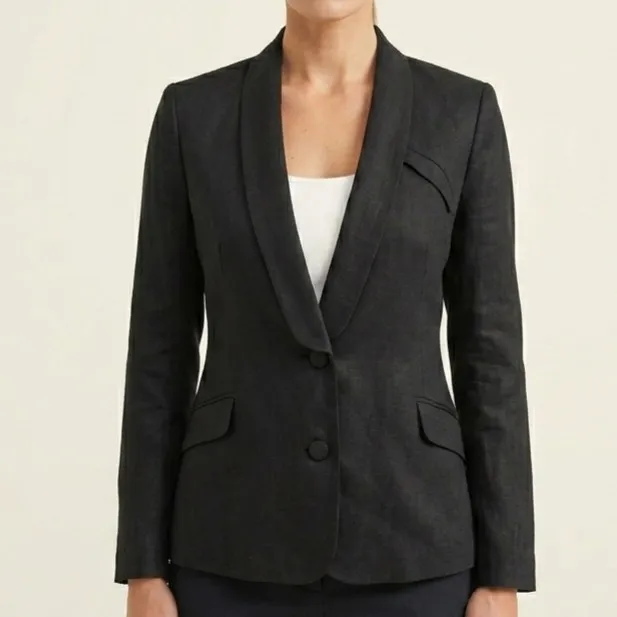 Blazer Alfaiataria Vintage Preto P Alfaiataria Antôni