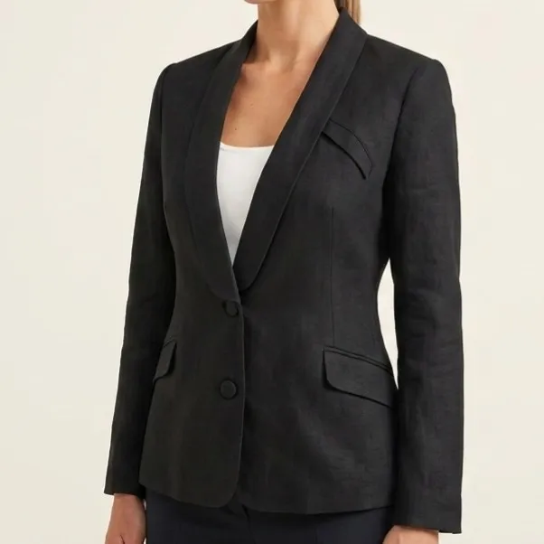 Blazer Alfaiataria Vintage Preto P Alfaiataria Antôni