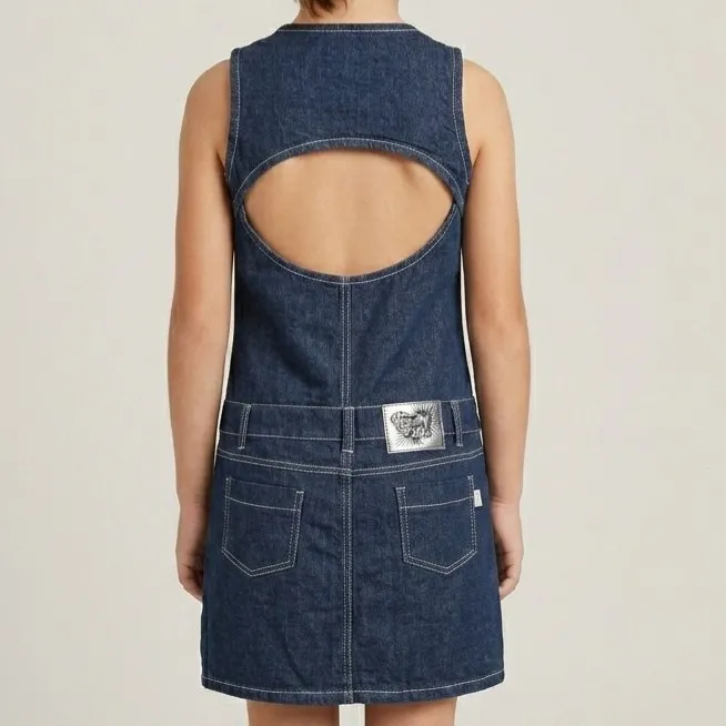 Vestido Jeans Y2k Infantil 8 Anos Turma da Vivi