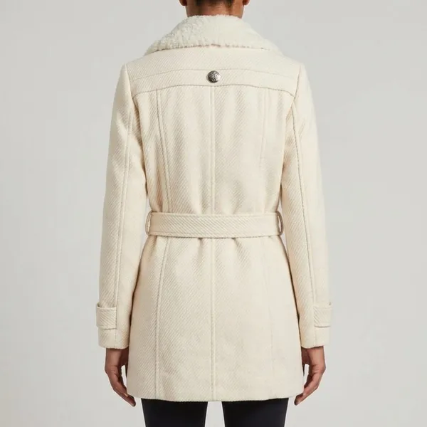 Casaco Feminino Alongado Off White M/G Provigor Lady