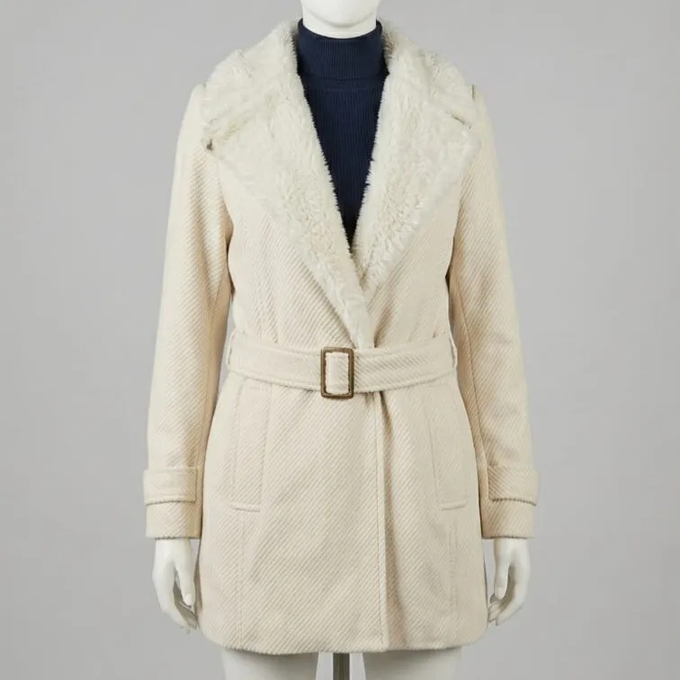 Casaco Feminino Alongado Off White M/G Provigor Lady