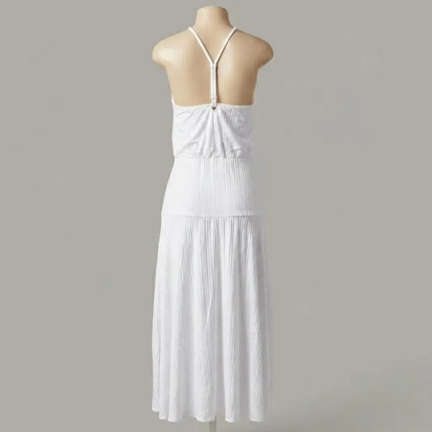 Vestido Longo Branco Luxo 40 Le Lis Blanc