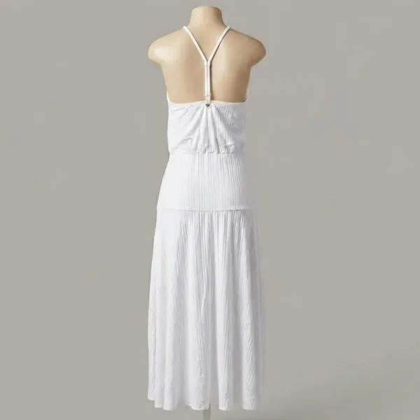 Vestido Longo Branco Luxo 40 Le Lis Blanc