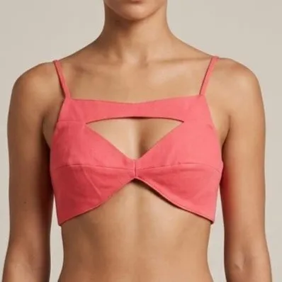 Cropped Top Recortes P Lança Perfume