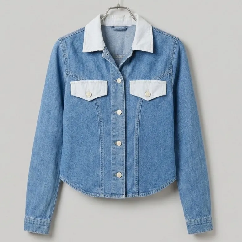Camisa Jaqueta Jeans Vintage CGC P Tactus