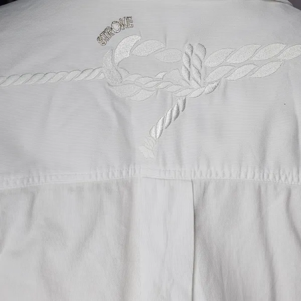 Camisa Branca Bordada Edição Limitada M Stroke