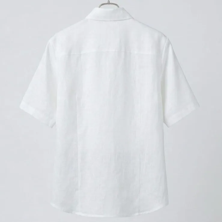 Camisa Vintage Bordada Branca G Mie
