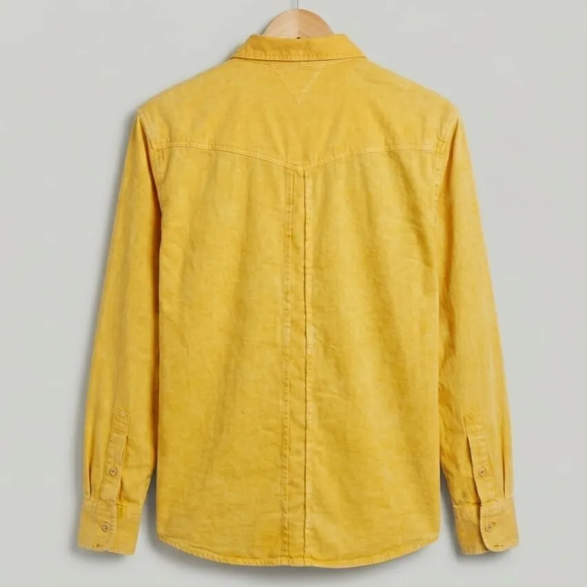 Camisa Masculina Amarela G Mr. Kitsch