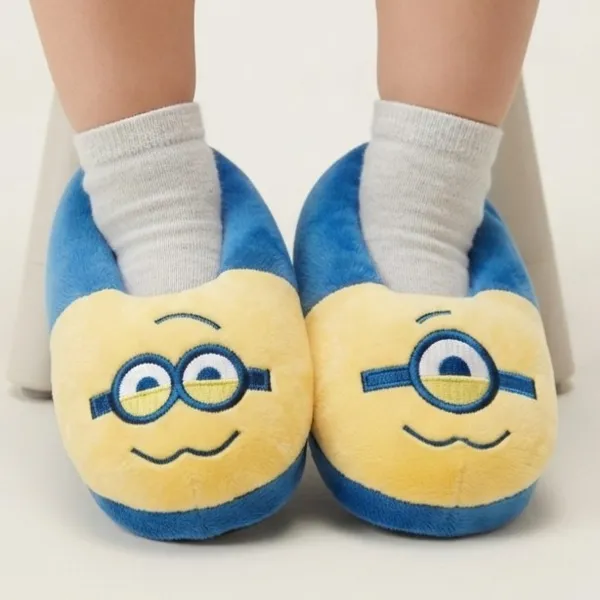 Pantufa Unissex Divertida Minions P 25-27 Puket