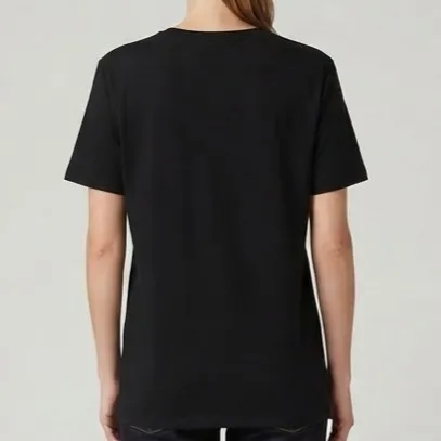 Camiseta Feminina Tubarão Jaws Preta M  C&A