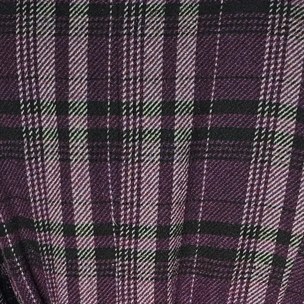 Casaco Xadrez Lã Roxo 46 Marisa