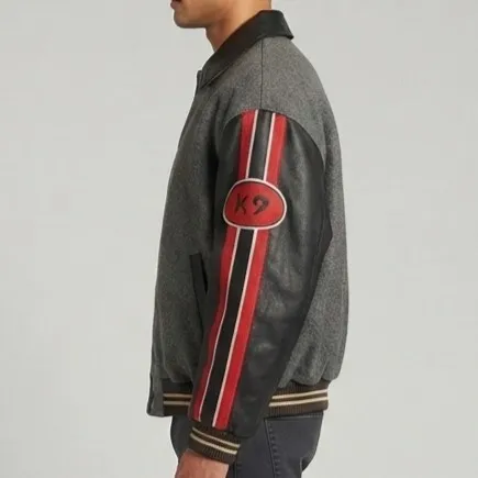 Jaqueta Vintage Varsity Couro G  K9