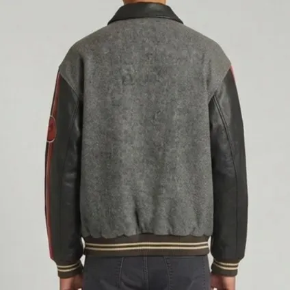 Jaqueta Vintage Varsity Couro G  K9