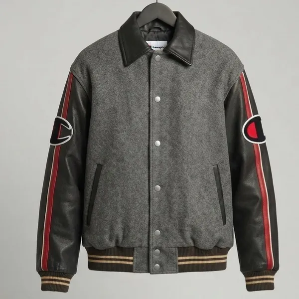 Jaqueta Vintage Varsity Couro G  K9