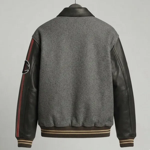 Jaqueta Vintage Varsity Couro G  K9