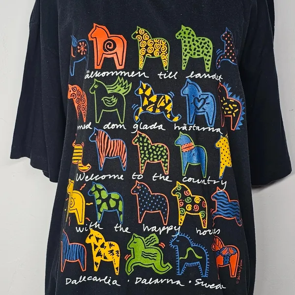 Camisa Vintage Anos 90 Suécia G
