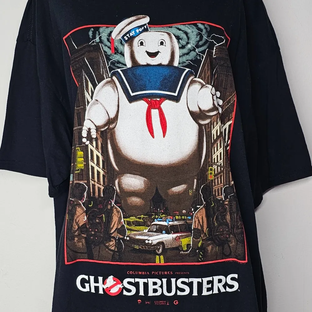 Camiseta Vintage Caça Fantasmas GG Fruit of the Loom