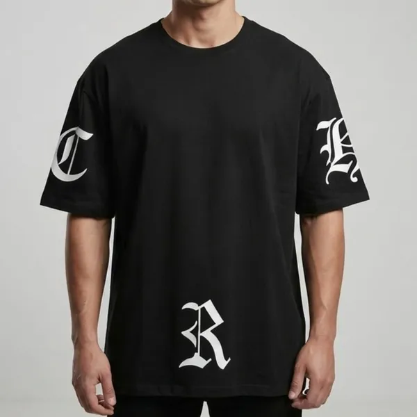 Camiseta Oversized Preta Street G