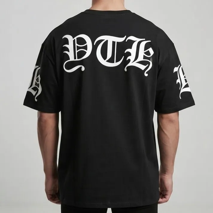 Camiseta Oversized Preta Street G