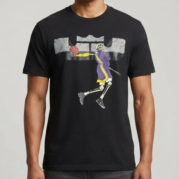 Camiseta Nike Dri-FIT LeBron James Skeleton Dunk P