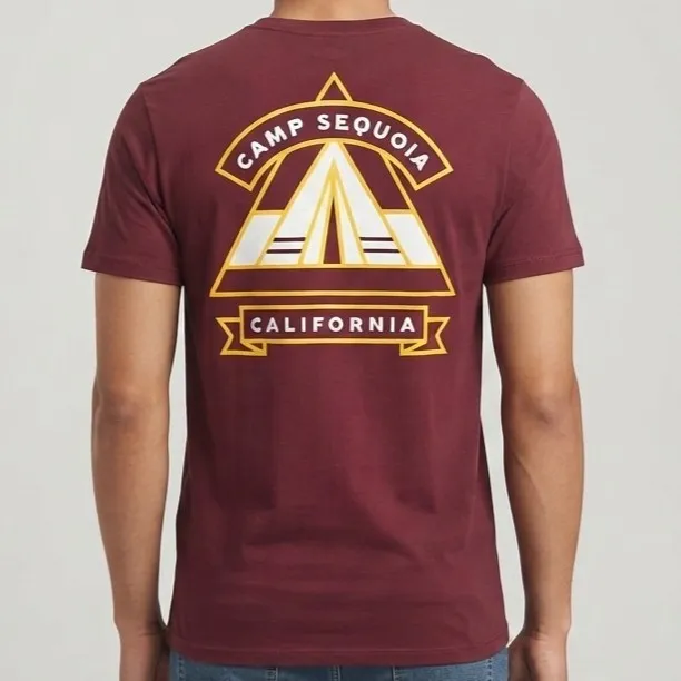 Camiseta Camp Sequoia California M Old Navy