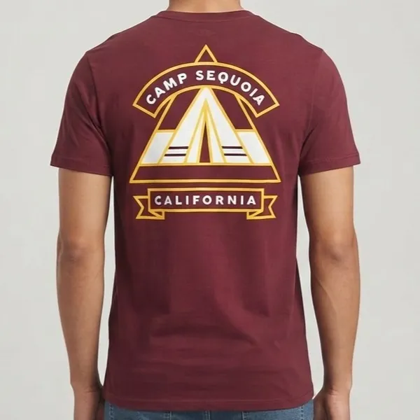 Camiseta Camp Sequoia California M Old Navy