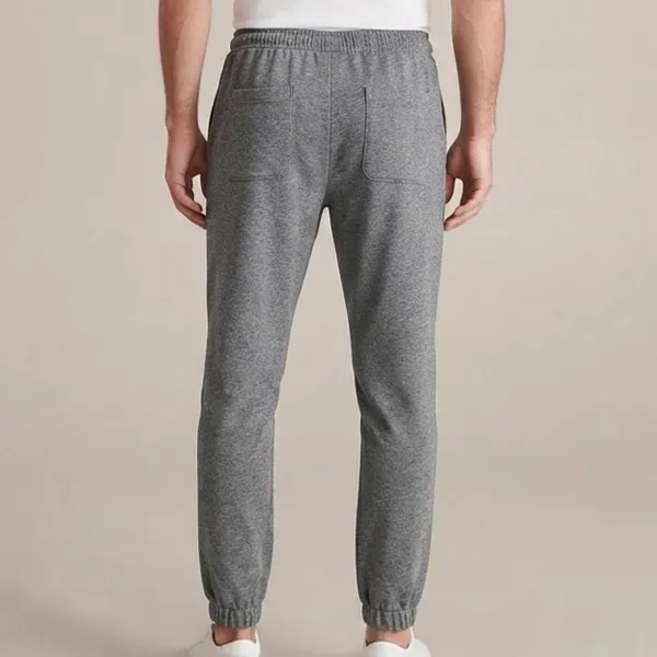 Calça Masculina Jogger Cinza Mescla 48