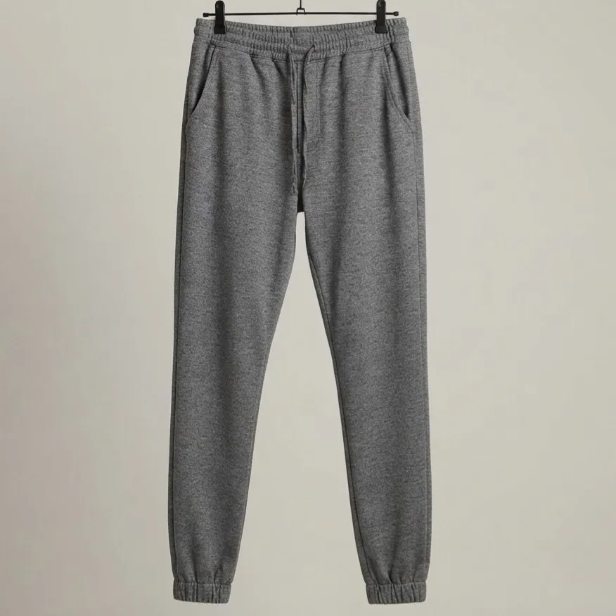 Calça Masculina Jogger Cinza Mescla 48