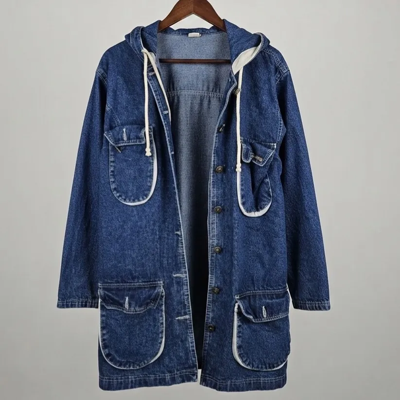 Jaqueta Parka Vintage Anos 90 M Tanto Faz