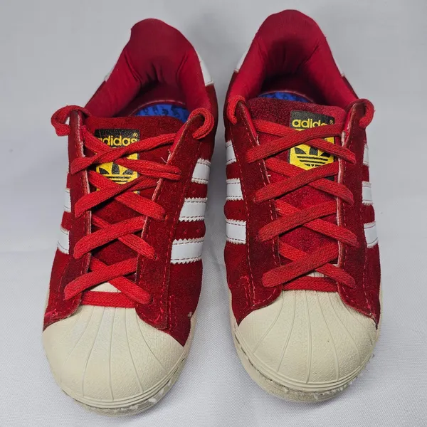 Tênis Infantil Adidas Superstar Vermelho 31